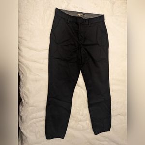 Lee Black Regular Fit Tapered Leg Mid Rise Jeans